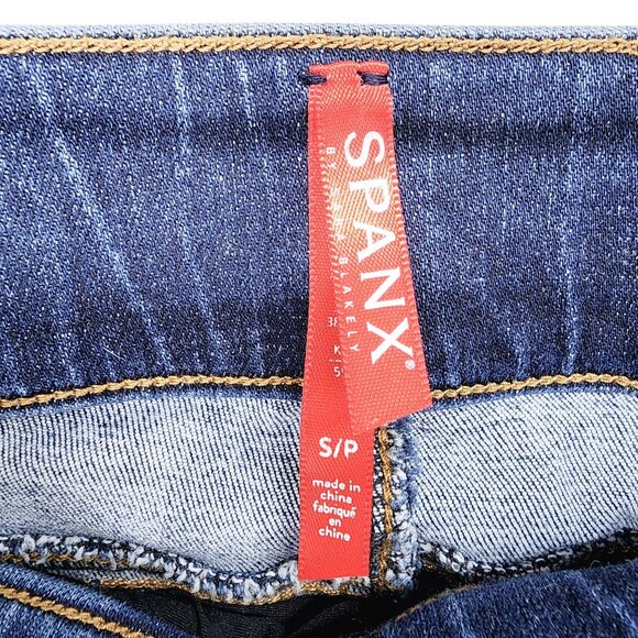 Spanx‎ Womens Skinny Denim Leggings Size S/P Blue Cotton/Polyester Blend - Picture 4 of 9